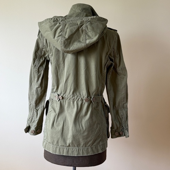 J.CREW Hunter Green Cotton Field Mechanic Military Utility Jacket - Picture 2 of 15